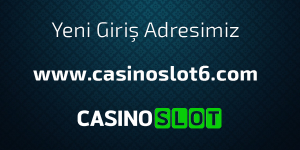 Casino Slot Giriş Ve Üyelik